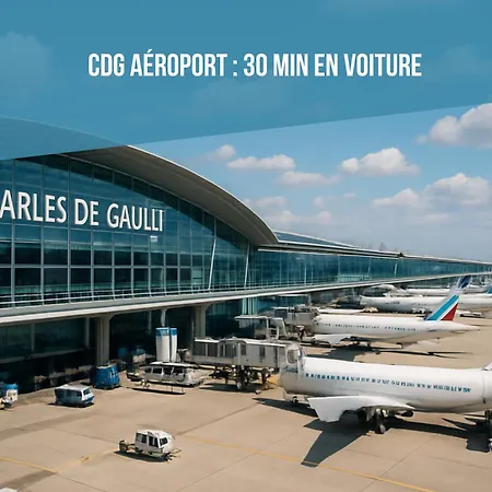 Par Easy - T2 -gare Transilien J A 5 Min Apartamento