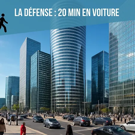 Par Easy - T2 -gare Transilien J A 5 Min